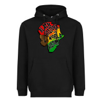 Black black history is world history Heavyweight Hoodie - CowGirlArtShop