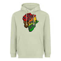 Matcha black history is world history Heavyweight Hoodie - CowGirlArtShop