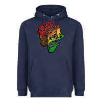 Navy black history is world history Heavyweight Hoodie - CowGirlArtShop