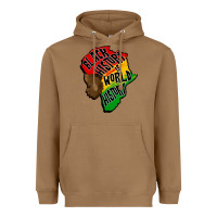 Toasted Coconut black history is world history Heavyweight Hoodie - CowGirlArtShop