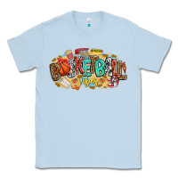Dusty Blue basketball vibes Classic Tee - CowhideDigitalArt