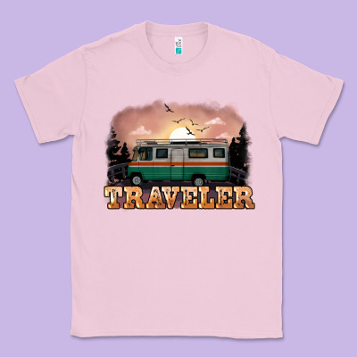 Traveler Classic Tee Designed By Nancycooperartshop