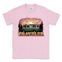 Bubblegum Pink traveler Classic Tee - NancyCooperArtShop