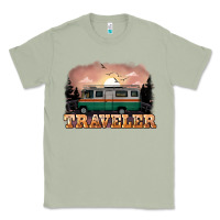 Matcha traveler Classic Tee - NancyCooperArtShop