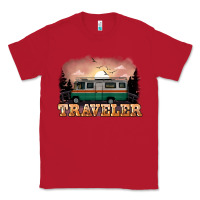 Red traveler Classic Tee - NancyCooperArtShop