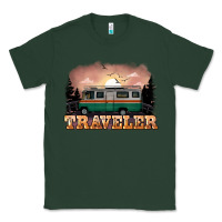 Sports Green traveler Classic Tee - NancyCooperArtShop