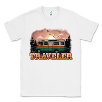 White traveler Classic Tee - NancyCooperArtShop