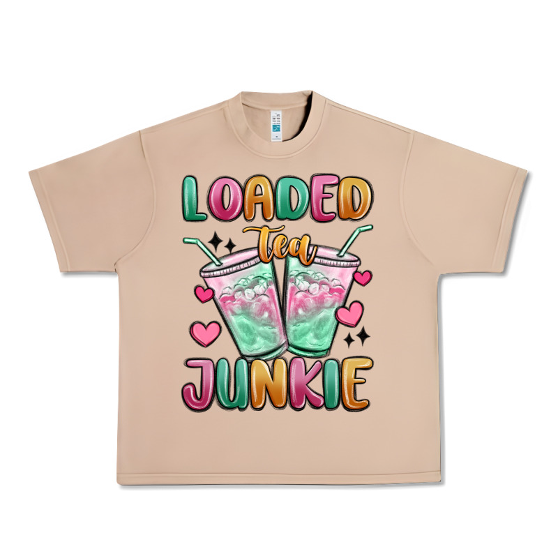 Loaded Tea Junkie Urban Heavy Tee by MaliasSmallBusiness | Teevron