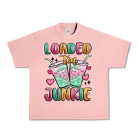 Salmon loaded tea junkie Urban Heavy Tee - MaliasSmallBusiness