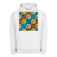 Pigment Lunar Rock american football medal with leopard Urban Hoodie - BundleAndBundleShop