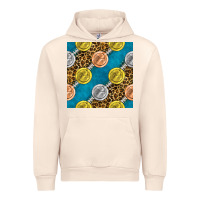 Sandshell american football medal with leopard Urban Hoodie - BundleAndBundleShop