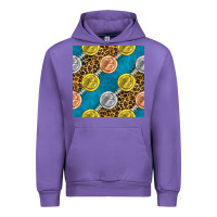 Tulip american football medal with leopard Urban Hoodie - BundleAndBundleShop