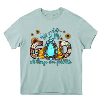 Arona with god all things are possible matthew 19 26 Heavy Core Tee - JahusDesignShop