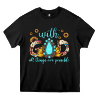 Black with god all things are possible matthew 19 26 Heavy Core Tee - JahusDesignShop