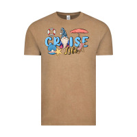 Vintage Coffee cruise life sailor gnome Vintage Tee - MaliasSmallBusiness