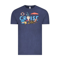Vintage Denim cruise life sailor gnome Vintage Tee - MaliasSmallBusiness