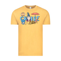 Vintage Mustard cruise life sailor gnome Vintage Tee - MaliasSmallBusiness