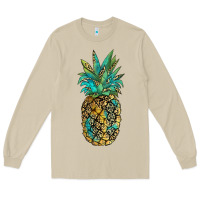 Mushroom leopar turquoise pineapple Long Sleeve Tee - JahusDesignShop