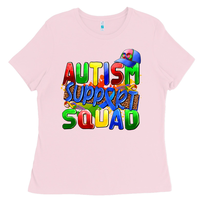 Autısm Support Squad Ladies Tee by AdoDesignShop | Teevron