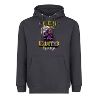 Smoke welcome to our haunted house Heavyweight Hoodie - CowGirlArtShop