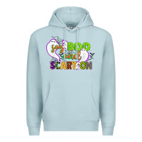 Blue Mist say boo and scary on Premium Hoodie - CowGirlArtShop