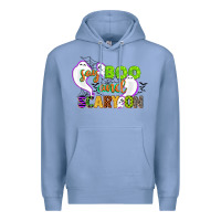 Colony Blue say boo and scary on Premium Hoodie - CowGirlArtShop