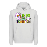 Dove Grey say boo and scary on Premium Hoodie - CowGirlArtShop