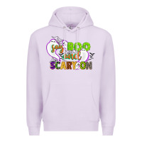 Lilac say boo and scary on Premium Hoodie - CowGirlArtShop