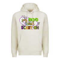 Oatmeal Heather say boo and scary on Premium Hoodie - CowGirlArtShop