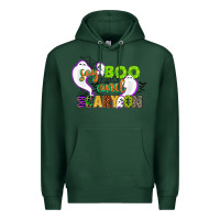 Sports Green say boo and scary on Premium Hoodie - CowGirlArtShop