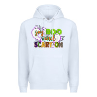 White say boo and scary on Premium Hoodie - CowGirlArtShop