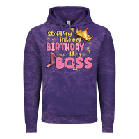 Cloud Purple birthday boss Vintage Hoodie - MaliasSmallBusiness