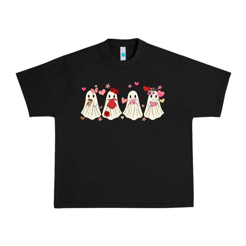 Valentines Day Ghost Urban Heavy Tee by MaliasSmallBusiness | Teevron