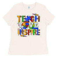Bone teach love inspire Ladies Tee - AdoDesignShop