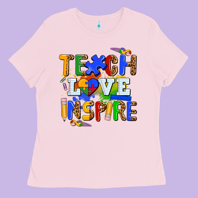 Teach Love Inspire Ladies Tee Designed By Adodesignshop