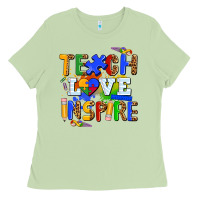 Matcha teach love inspire Ladies Tee - AdoDesignShop