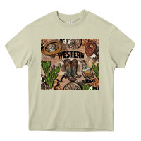 Mossy western rodeo Heavy Core Tee - AdoDesignShop