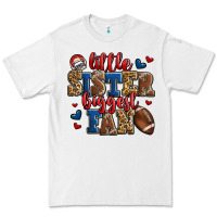 Little Sister Biggest Fan American Football Premium Tee | Teevron