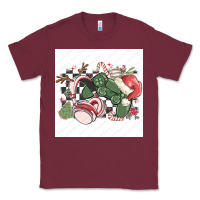 Burgundy small business filigran kopya Classic Tee - MaliasSmallBusiness