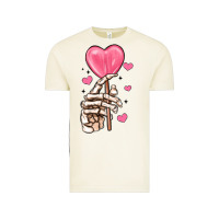 Vintage Arctic skeleton hand with sugar valentines day Vintage Tee - MaliasSmallBusiness