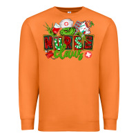 Carrot nurse claus christmas Premium Sweatshirt - CowGirlArtShop