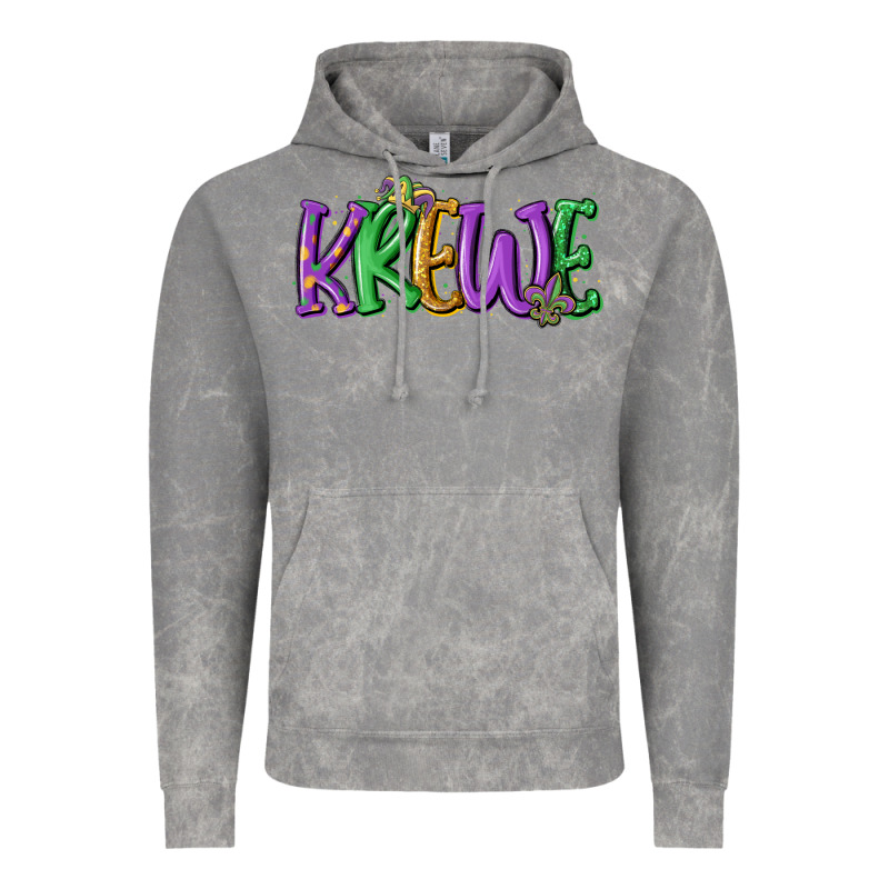 Mardi Gras Krewe Vintage Hoodie by MaliasSmallBusiness | Teevron