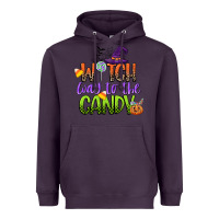 Plum witch way to the candy Heavyweight Hoodie - CowGirlArtShop