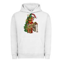 Pigment Lunar Rock sorta merry sorta scary skeleton Urban Hoodie - FaDigitalArtStudio