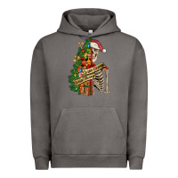 Pigment Tornado sorta merry sorta scary skeleton Urban Hoodie - FaDigitalArtStudio