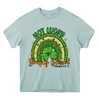 Not Lucky Simply Blessed Rainbow Heavy Core Tee | Teevron