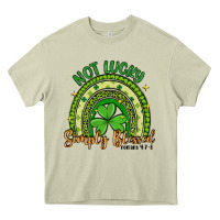 Mossy not lucky simply blessed rainbow Heavy Core Tee - Artiststas