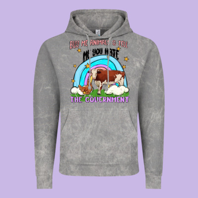 Buy Me Animals Malia Vintage Hoodie Designed By Maliassmallbusiness