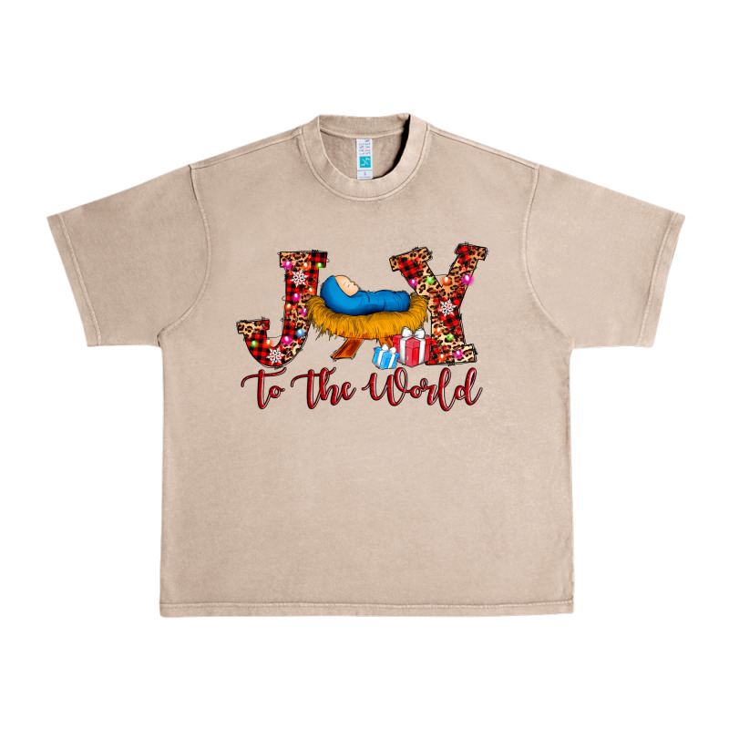 Joy To The World Urban Heavy Tee by AdoDesignShop | Teevron