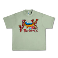 Oil Green joy to the world Urban Heavy Tee - AdoDesignShop